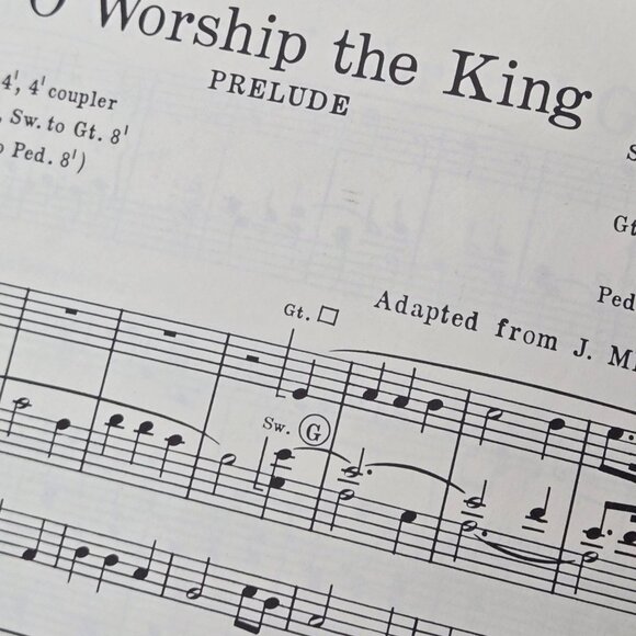 The Sunday Morning Organist Music Books Volumes 1 and 4 1962 1963 Church Organ - Picture 10 of 16